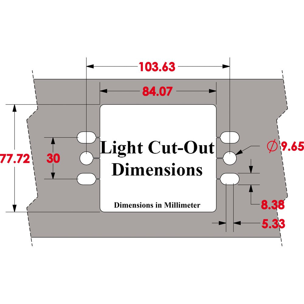 Bumper Light Cover Kit