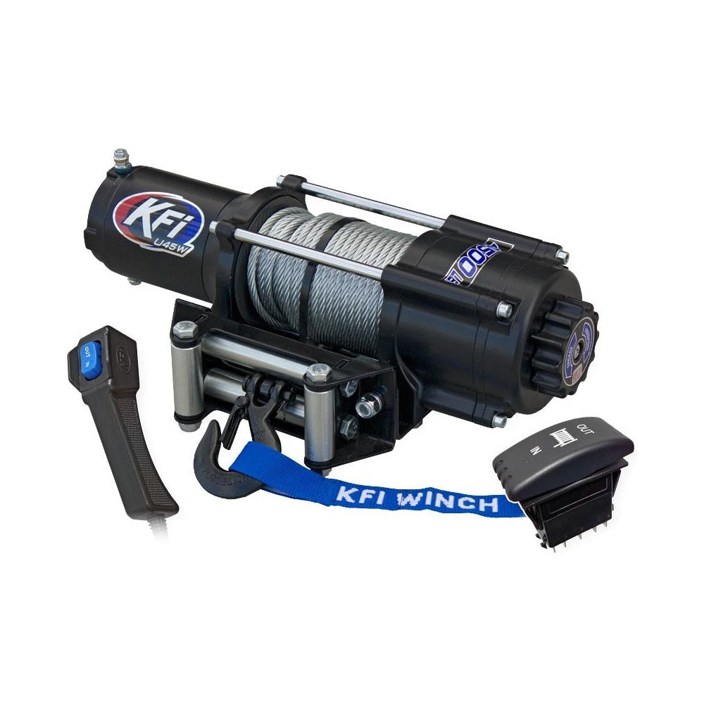 Wide 4500 Lb Utv Winch