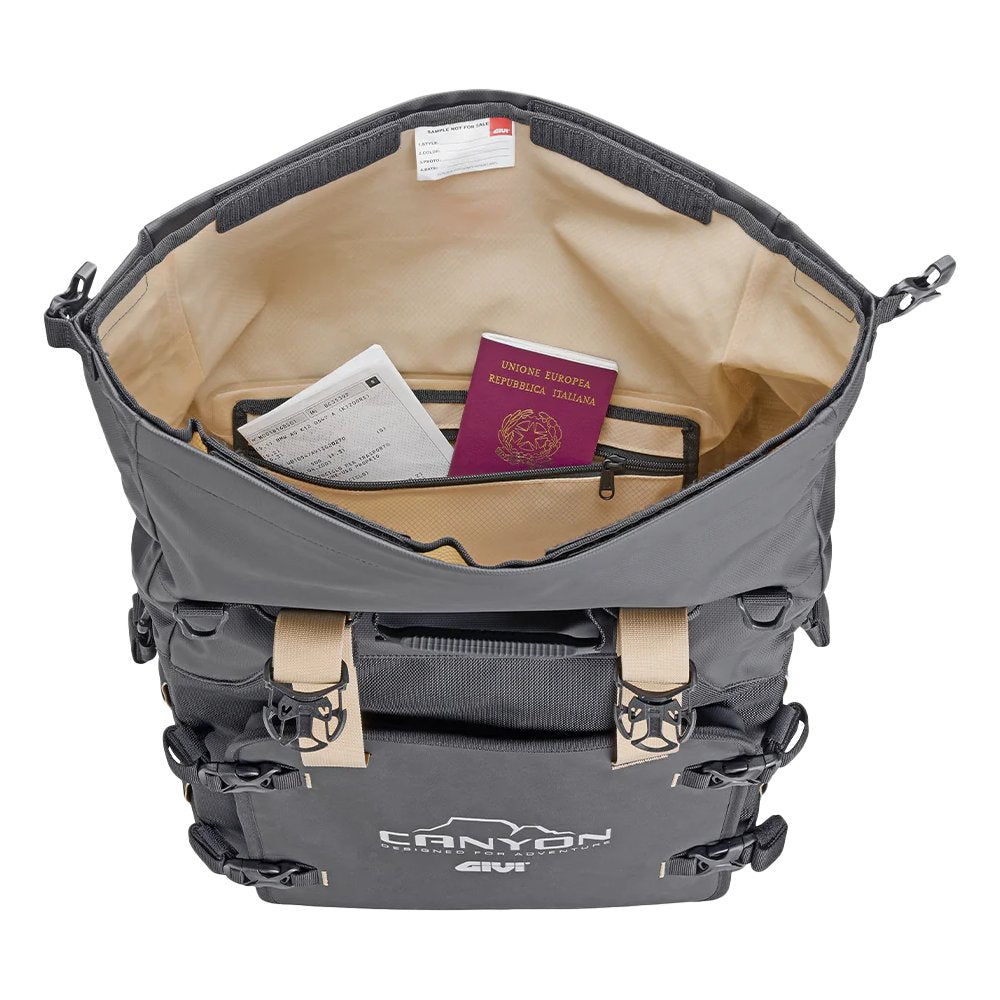 Canyon Adv Saddlebags 25l Ea Black