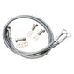 Brake Line Rear Silver Harley Davidson