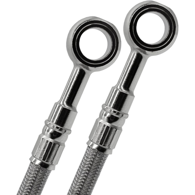 Brake Lines Ss Front/Rear 7 Line Sil Yam