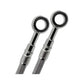Brake Lines Ss Front/Rear 4 Line Sil Yam