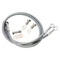Brake Line Frt Silver Ducati Monster 1100