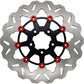 Rotor 11.5" Floating Wave Fr Black/Red Buttons
