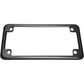 License Frame Black 4 1/8" X 7 1/4"