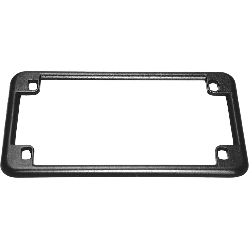 License Frame Black 4 1/8" X 7 1/4"