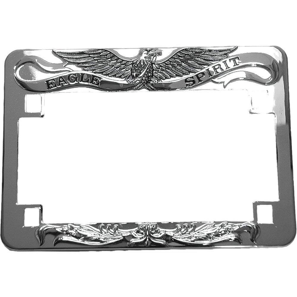 Eagle Spirit License Frame Chrome