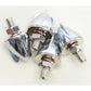 4/Pk 6mm Chrome Rocket Bolt