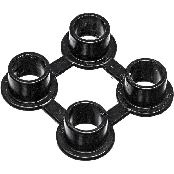 Pedal Bushing Kit Black Pol