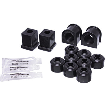 Sway Bar Bush Kit Front/Rear Black Pol