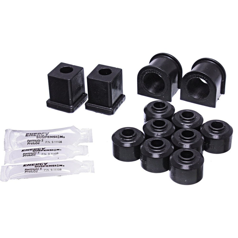 Sway Bar Bush Kit Front/Rear Black Pol