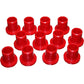 Control Arm Bushings Rear Red Pol