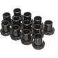 Control Arm Bushings Rear Black Pol