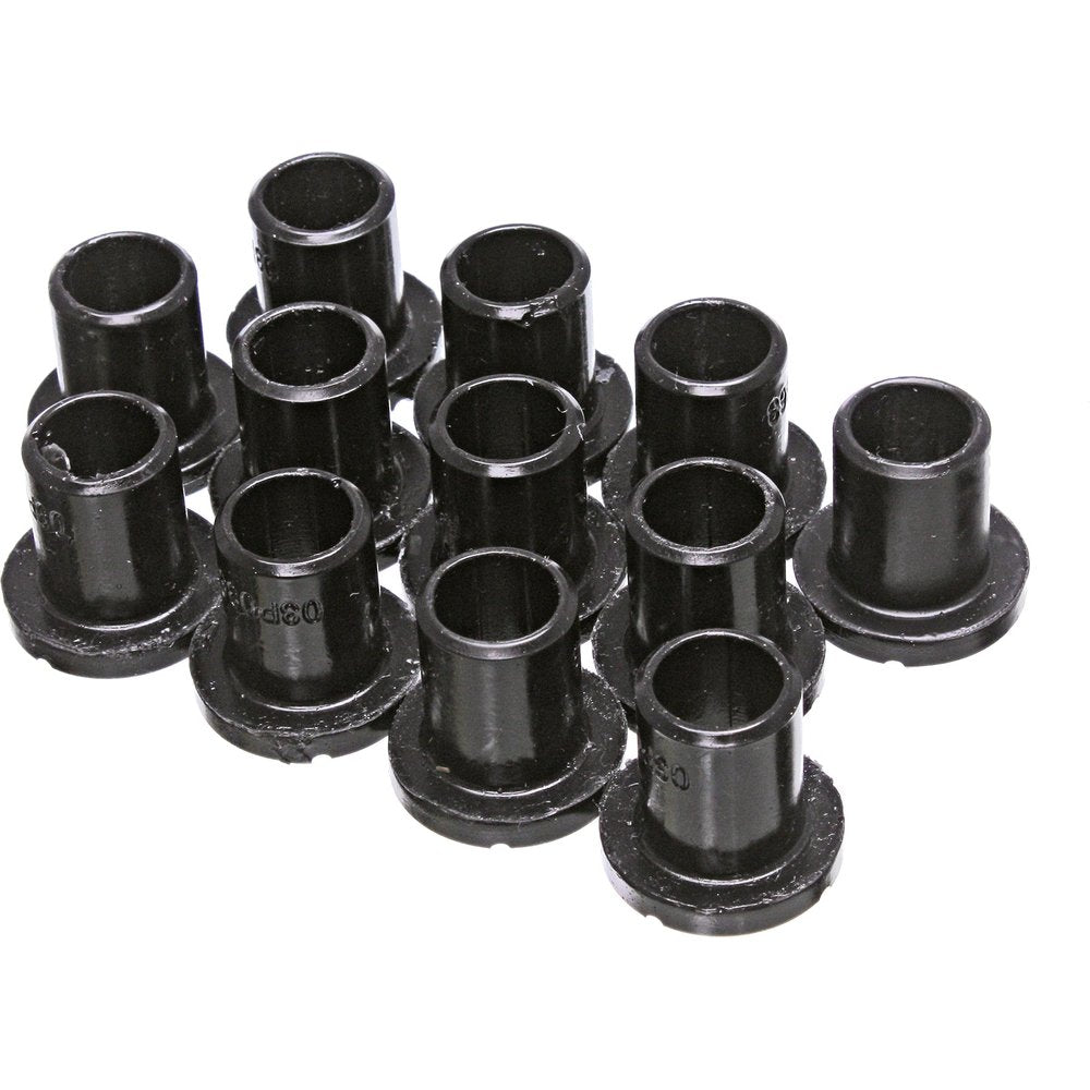 Control Arm Bushings Rear Black Pol