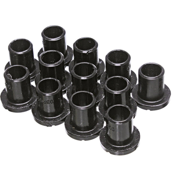Control Arm Bushings Rear Black Pol