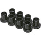 Control Arm Bushings Front Black Pol