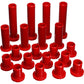 Control Arm Bushings Rear Red Pol