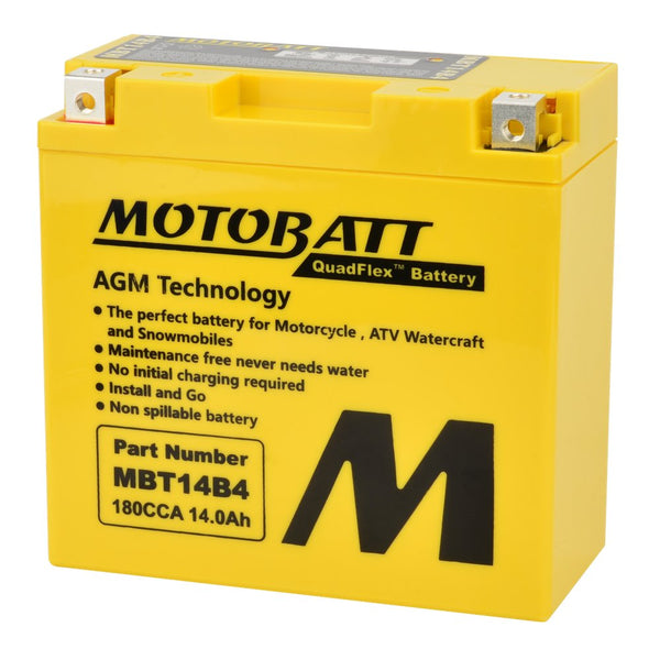Battery Mbt14b4 Sealed Factory Activated