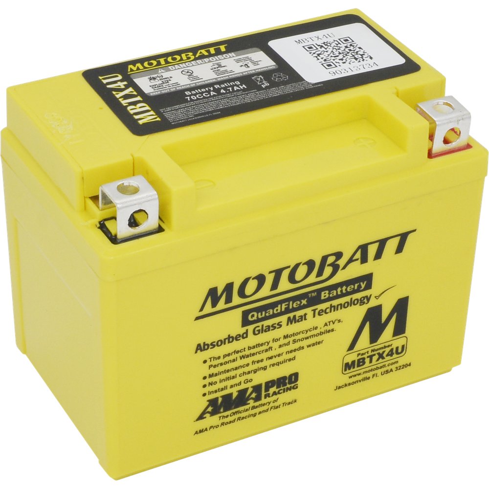 Battery Mbtx4u Sealed Factory Activated