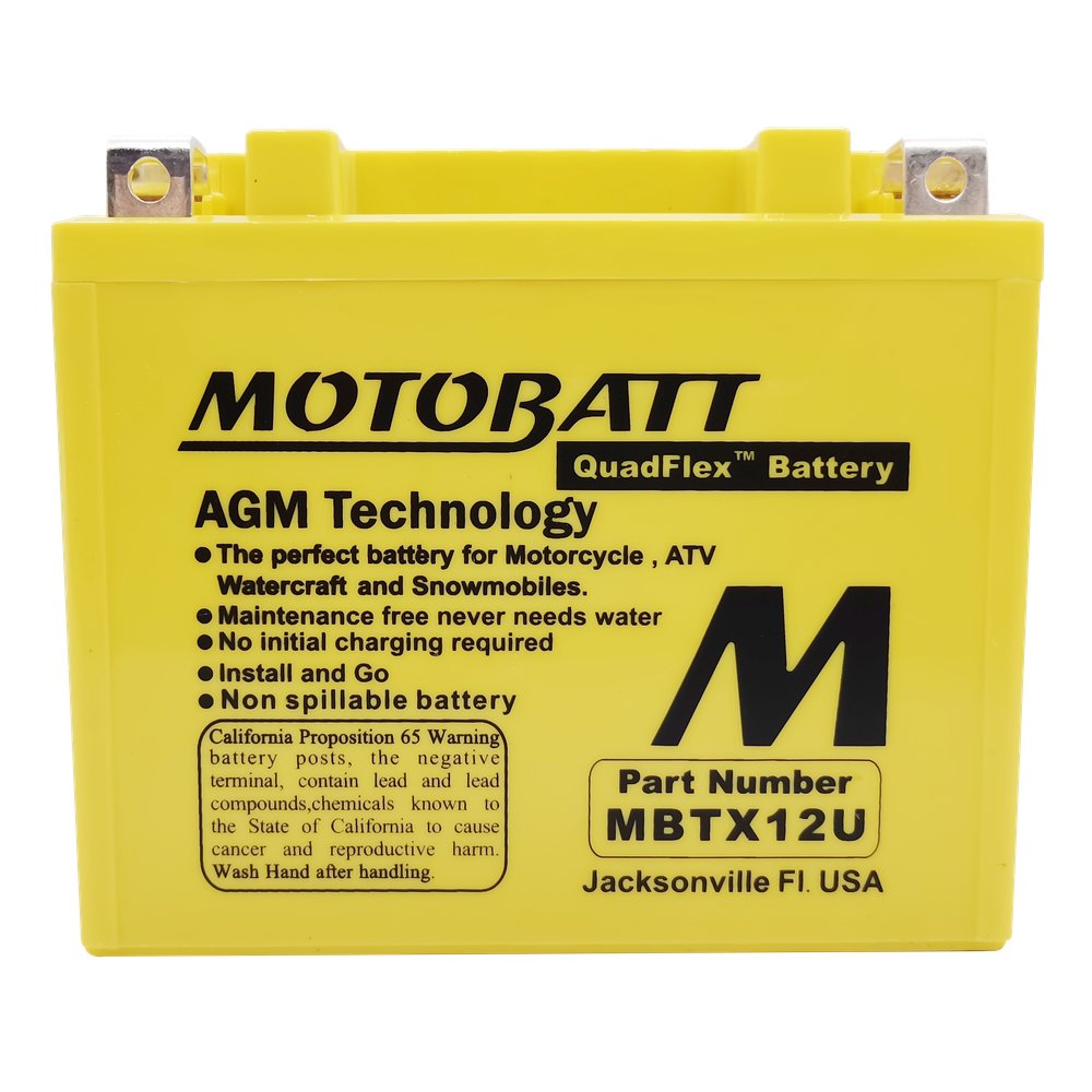 Battery Mbtx12u Sealed Factory Activated