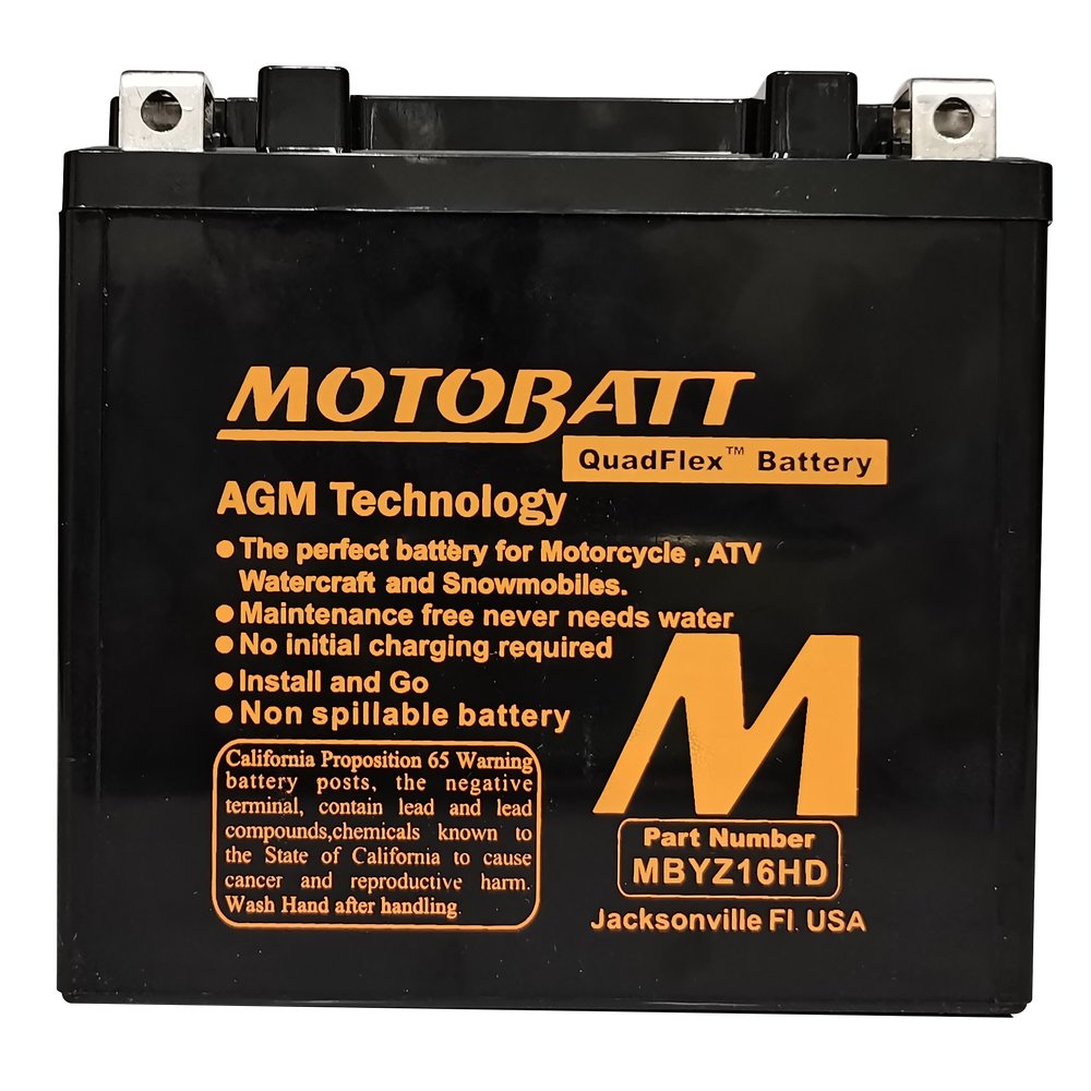 Battery Mbyz16hd Sealed Factory Activated
