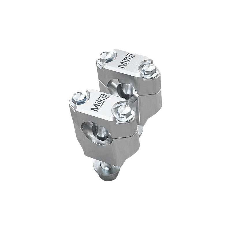 Bar Clamps Rubber Mounted 1 1/8" Sil