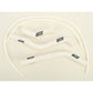 Silicone Hose Kit (White)