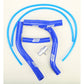 Silicone Y Hose Kit (Blue)