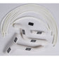 Silicone Y Hose Kit (White)
