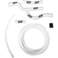 Silicone Hose Kit (White)