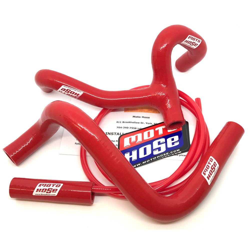 Y Hose Kit Red Suz Rmz450