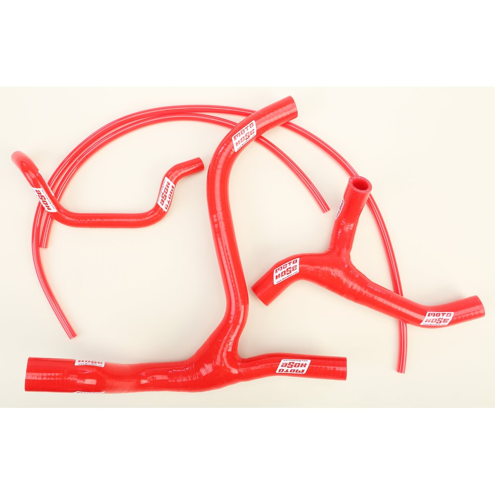 Silicone Y Hose Kit (Red)