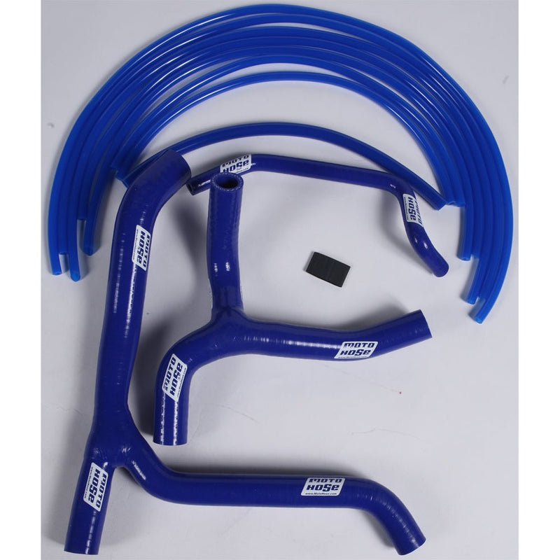 Silicone Y Hose Kit (Blue)