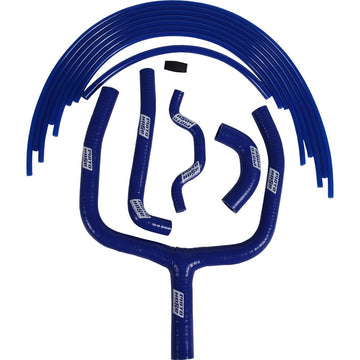 Silicone Y Hose Kit (Blue)