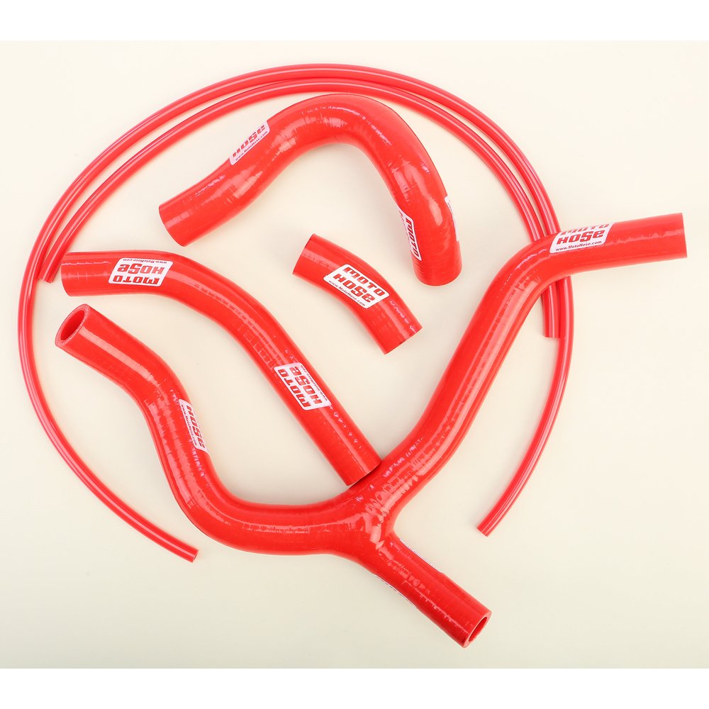 Silicone Y Hose Kit (Red)