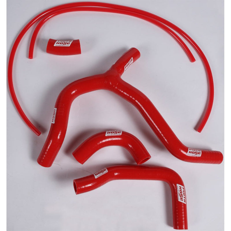 Silicone Y Hose Kit (Red)