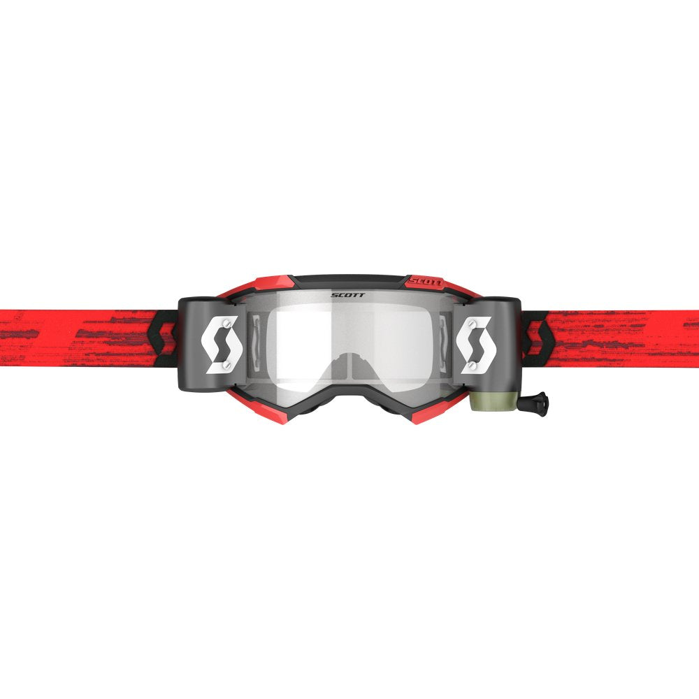 Fury Goggle Wfs Dark Red W/Clear Works