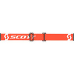 Primal Goggle Orange/White Orange Chrome Works