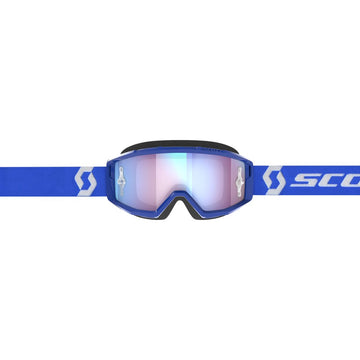 Primal Goggle Blue/White Blue Chrome Works