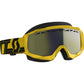 Hustle X Snwcrs Goggle Ylw/Blk Enhancer Yellow Chrome
