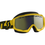 Hustle X Snwcrs Goggle Ylw/Blk Enhancer Yellow Chrome