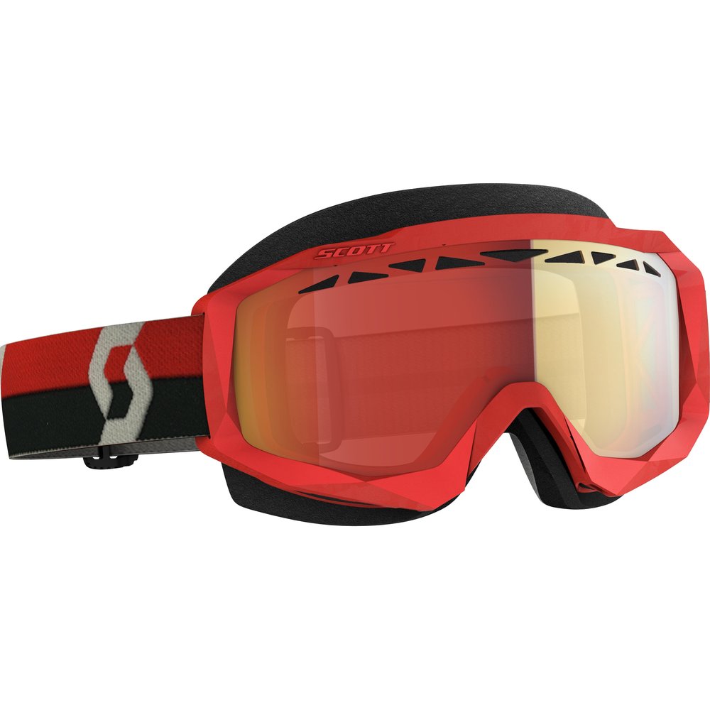 Hustle X Snwcrs Goggle Red/Gry Enhancer Red Chrome