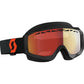 Hustle X Snwcrs Goggle Org/Blk Enhancer Red Chrome