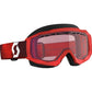 Hustle X Snwcrs Goggle Dark Red/Red Rose