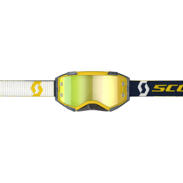 Fury Goggle Yellow/Blue Yellow Chrome Works