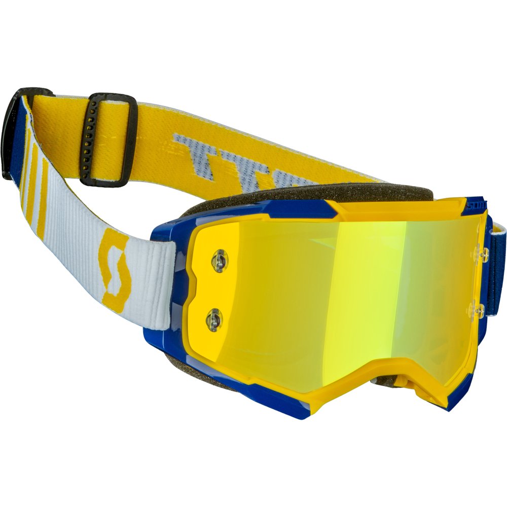 Fury Goggle Yellow/Blue Yellow Chrome Works