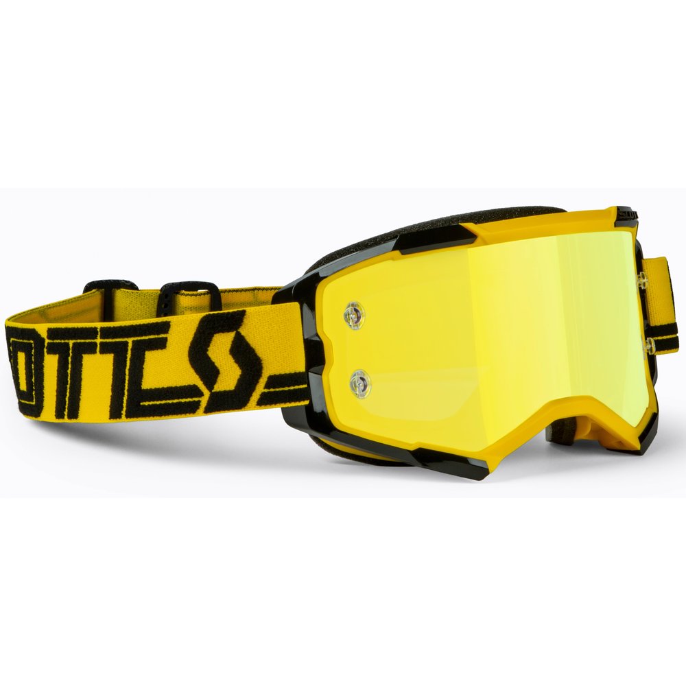 Fury Goggle Yellow/Black Yellow Chrome Works