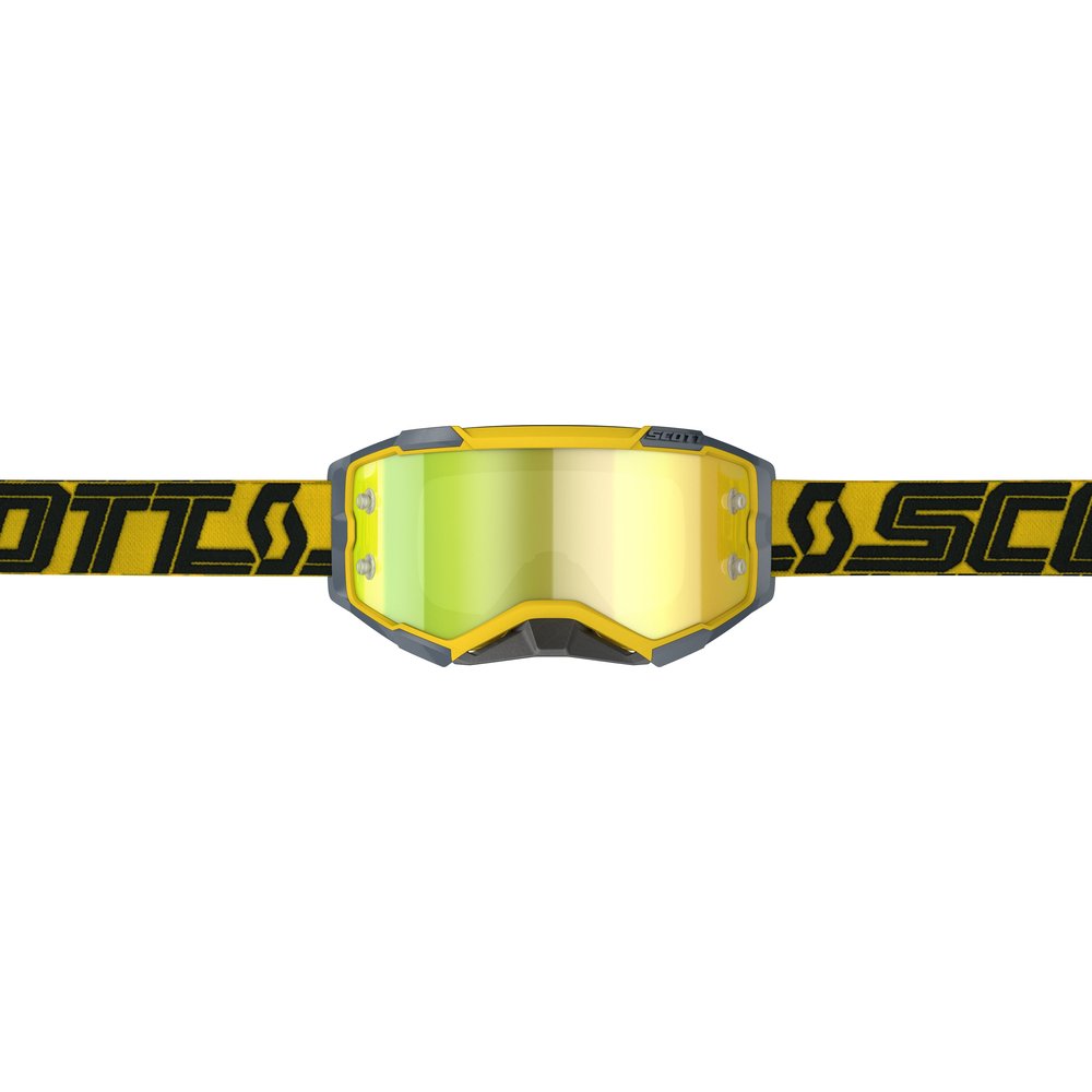 Fury Goggle Yellow/Black Yellow Chrome Works