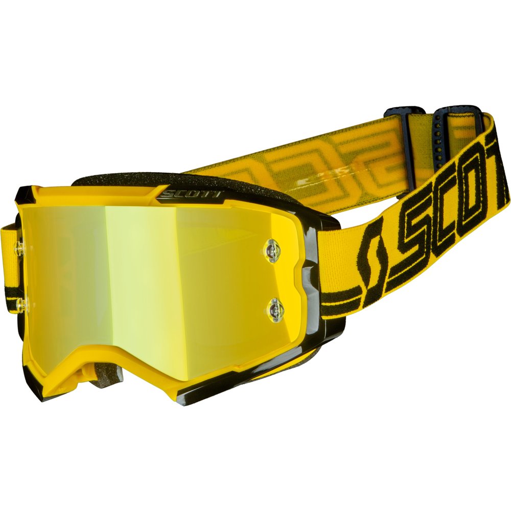 Fury Goggle Yellow/Black Yellow Chrome Works