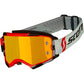 Fury Goggle Red/Black Orange Chrome Works